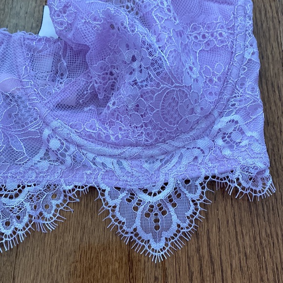 Soutien-gorge Push Up Victoria's Secret Dream Angels Violet - Bonnet D, Sans Rembourrage, Occasion Très Bon état